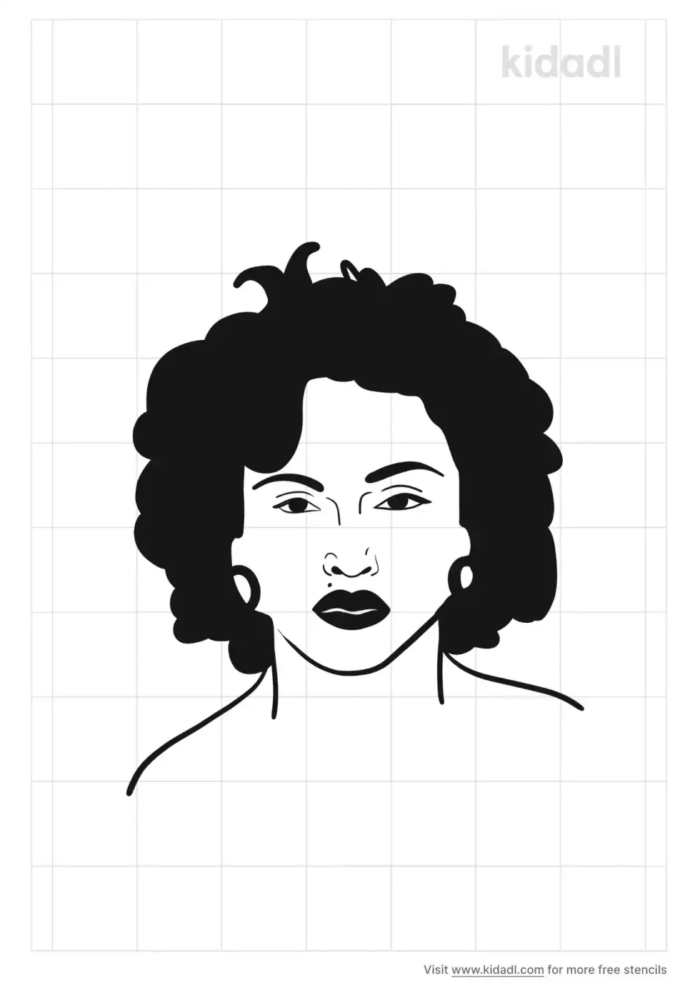 Madonna Stencil