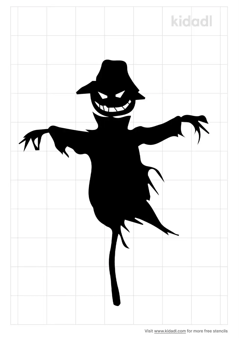 Scarecrow Stencil