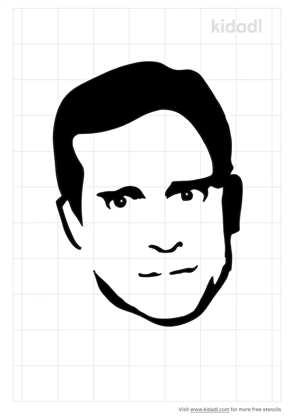 Steve Carell Stencil