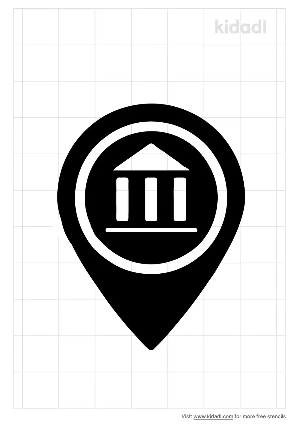 Georgia Historical Markers Stencil