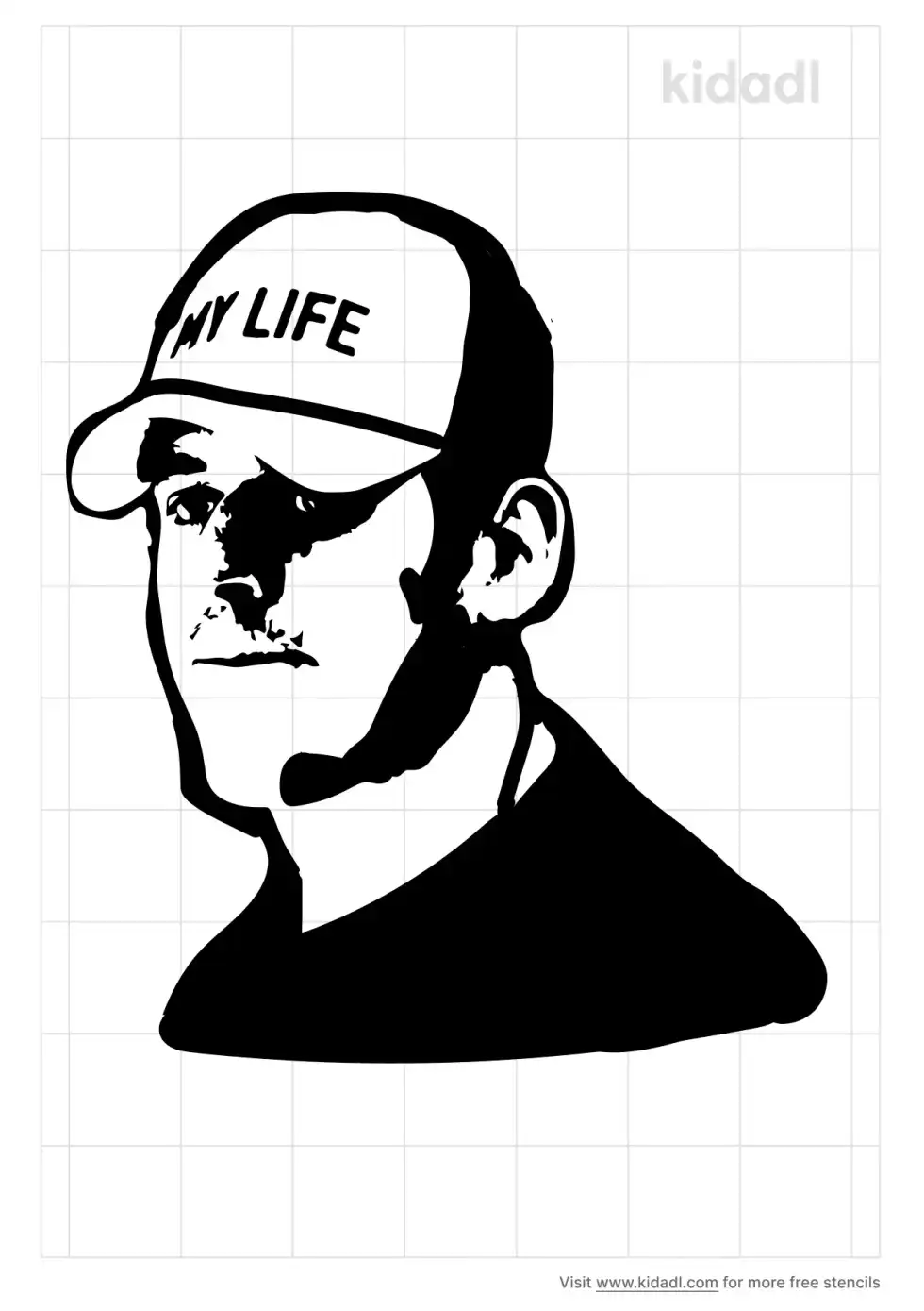 Evgeni Malkin Stencil