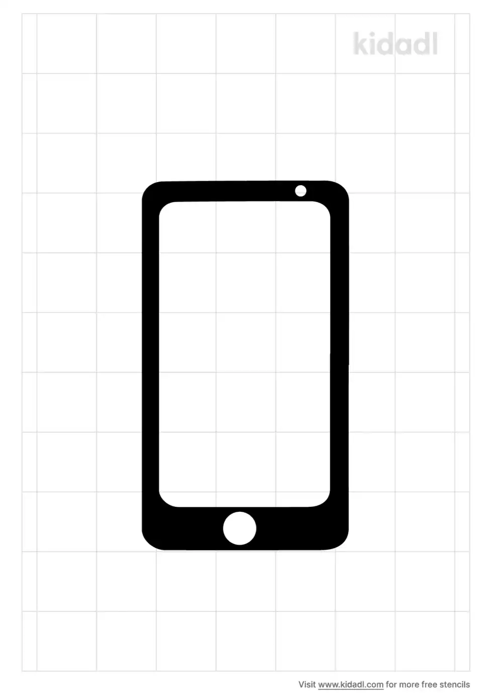 Smartphone Stencil