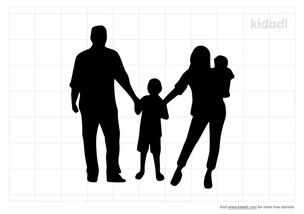 Family Photo Stencil