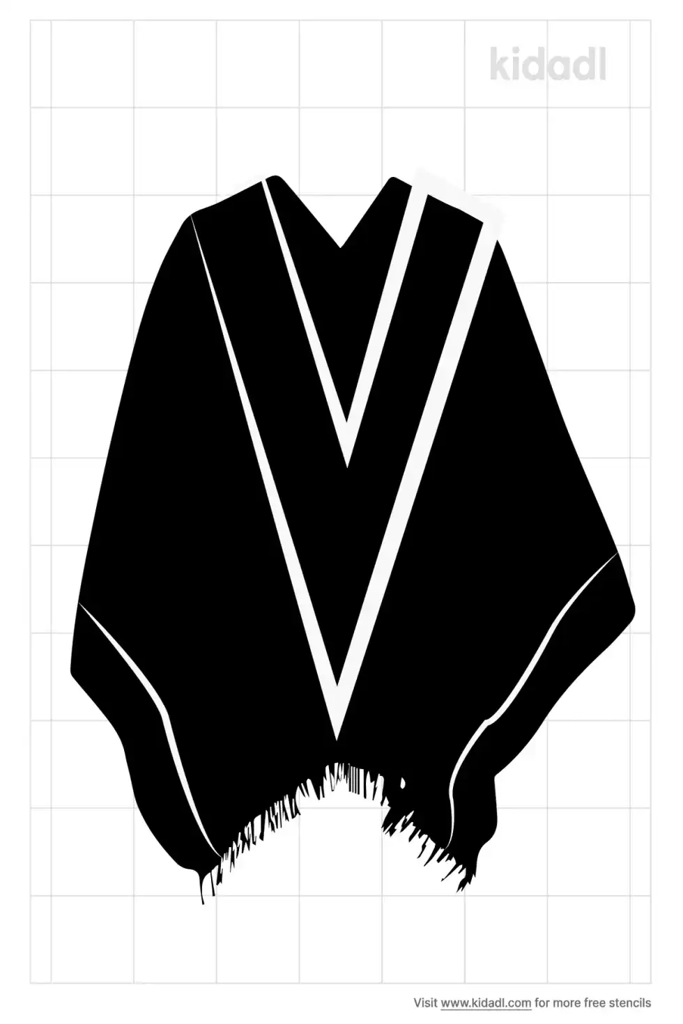 Mexican Pancho Stencil