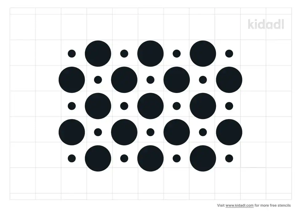 Polka Dot Stencil