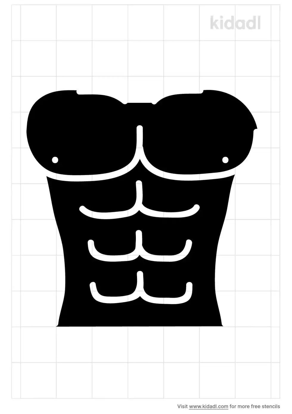 Six Pack Stencil