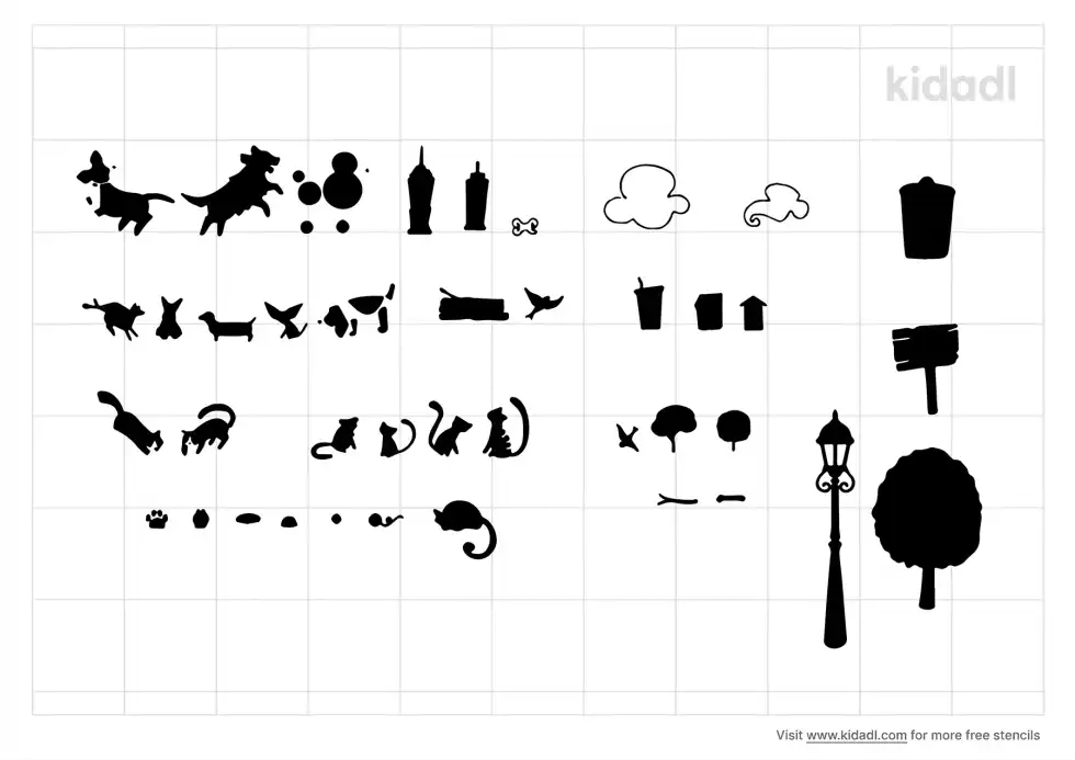 Kids Mural Kits Stencil