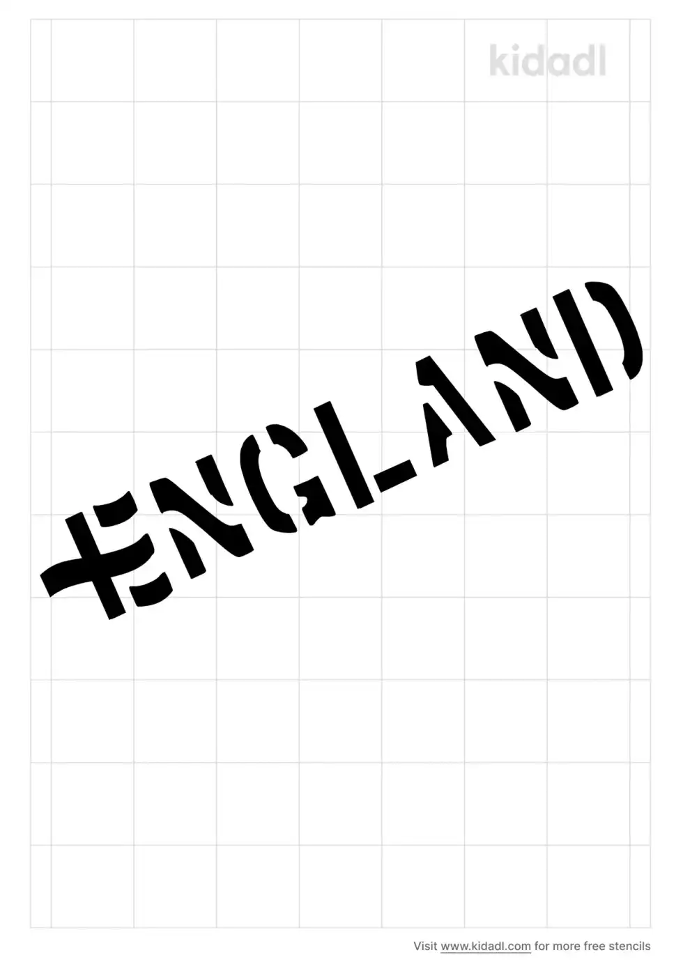 England Stencil