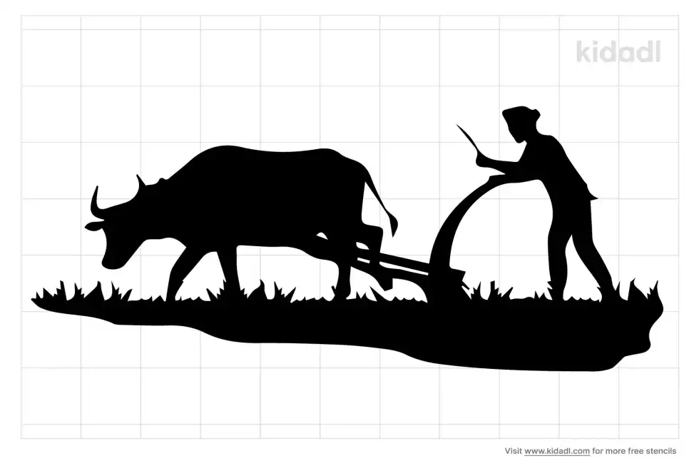 Farming Stencil