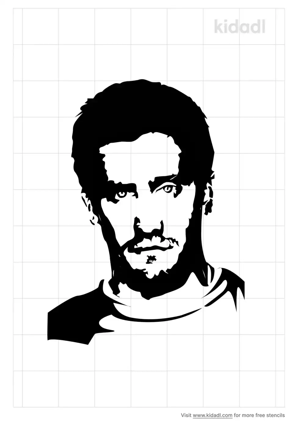 Jake Paul Stencil