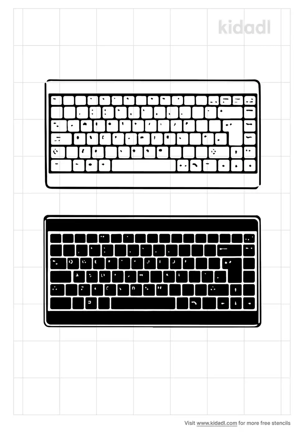 Keyboard Stencil