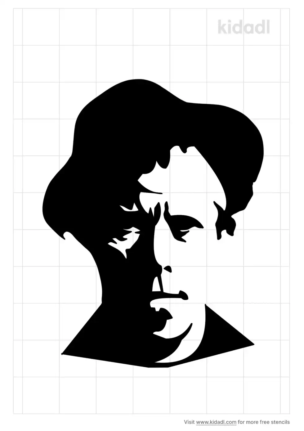 Tom Waits Stencil