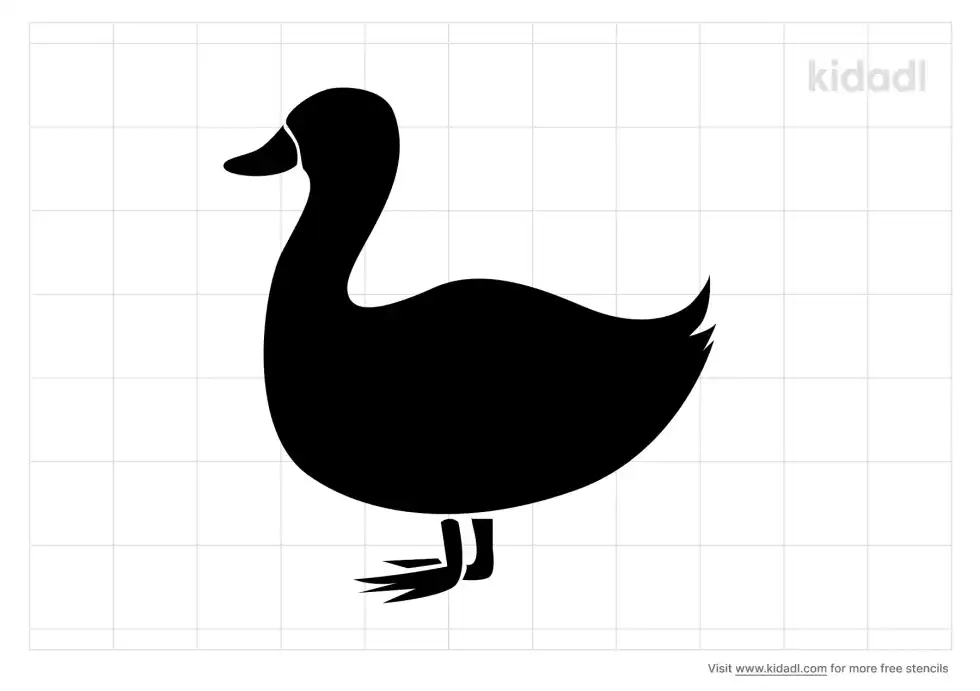 Duck Stencil
