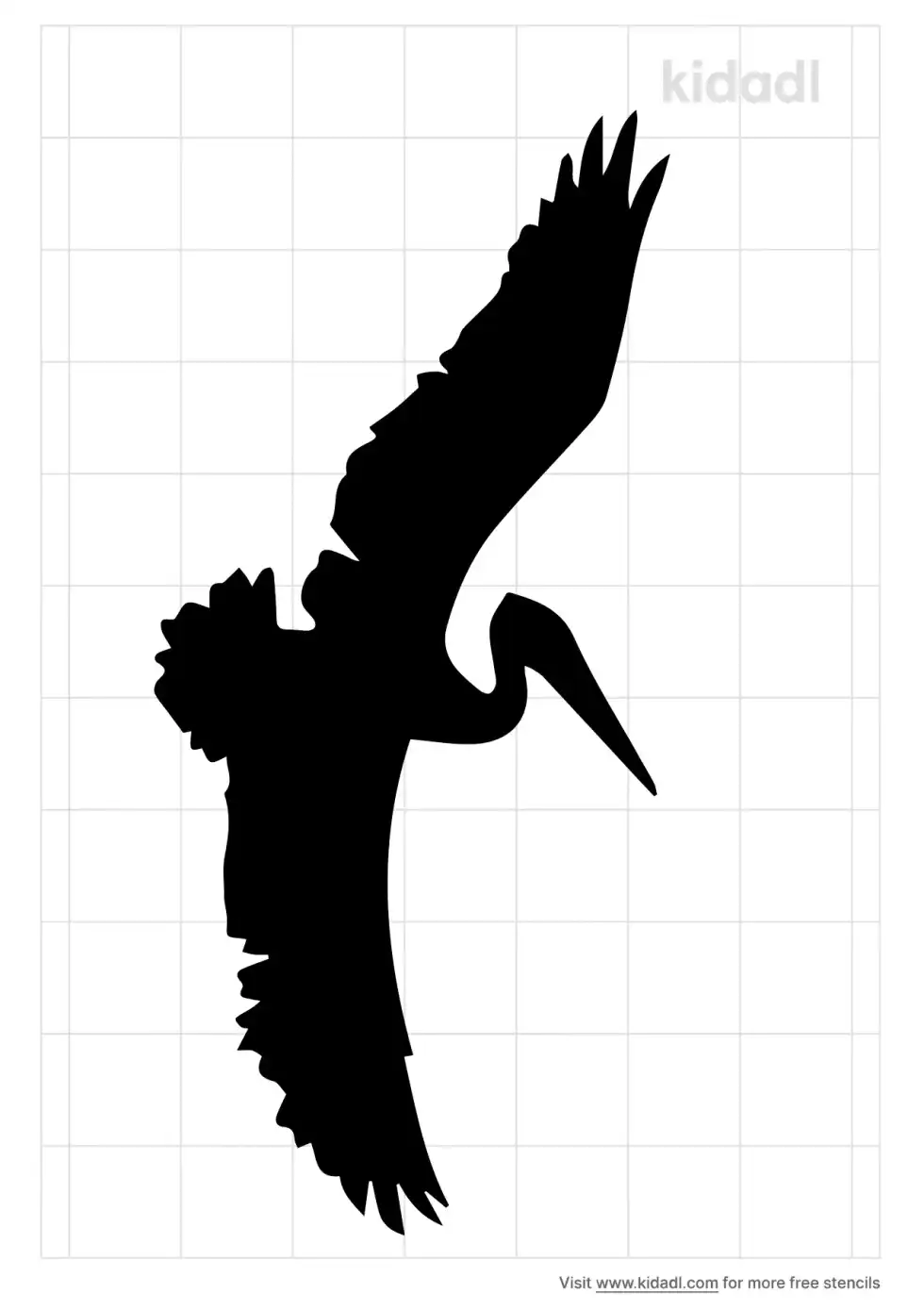 Pelican Sailor Stencil