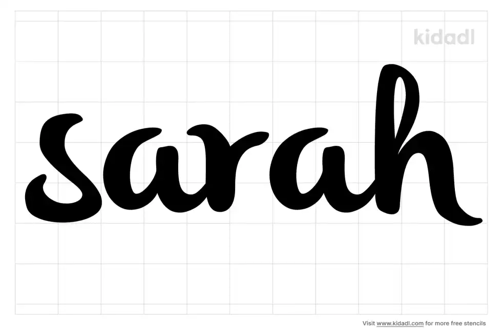 Sarah Stencil