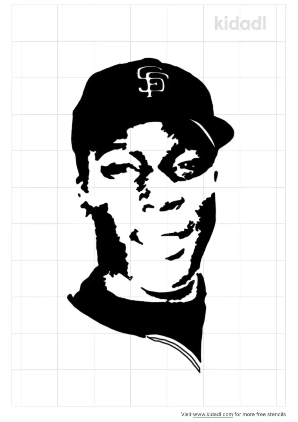Willie Mccovey Stencil