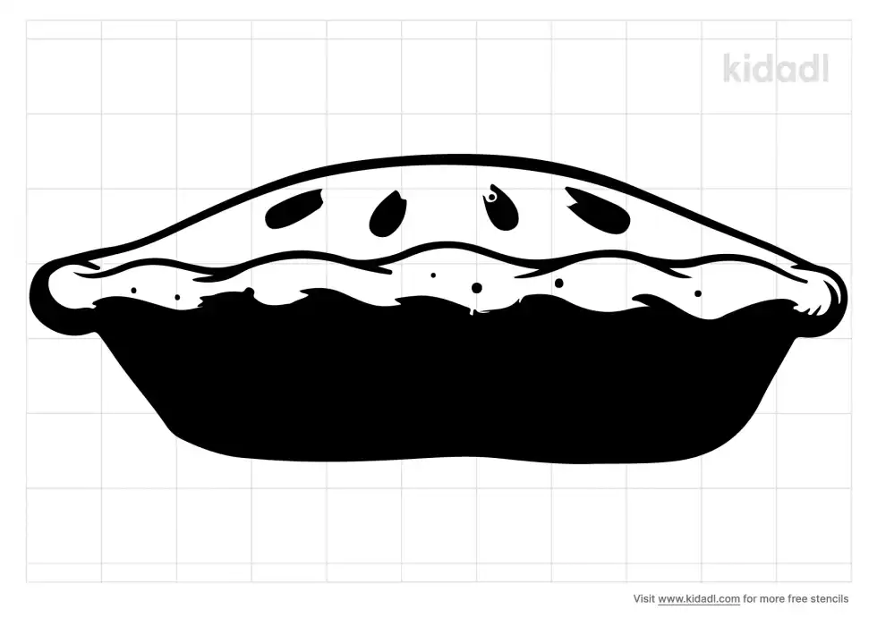 Pie Stencil