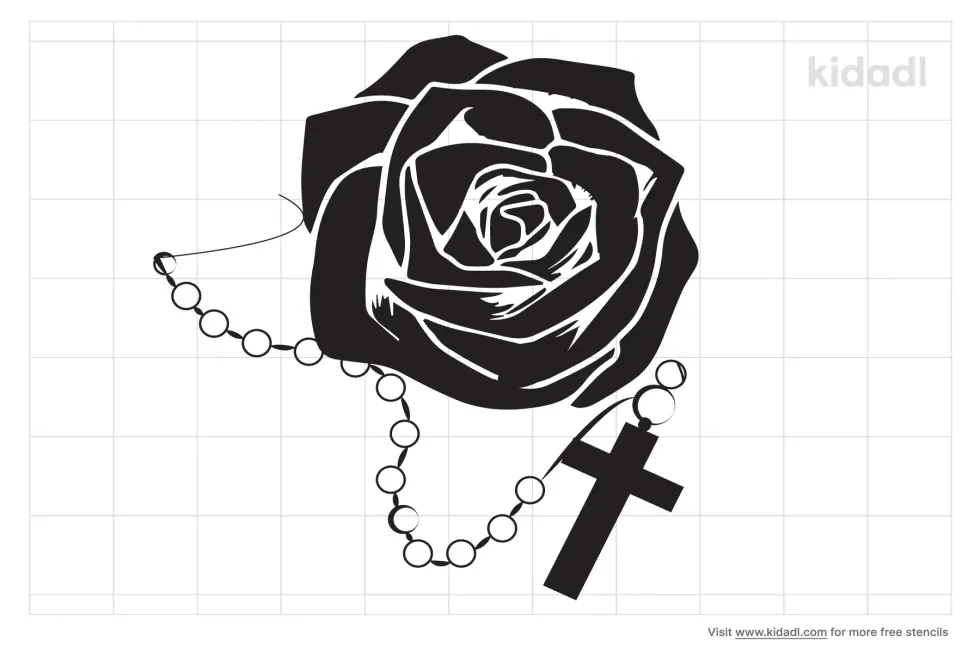 Rose With Rosary