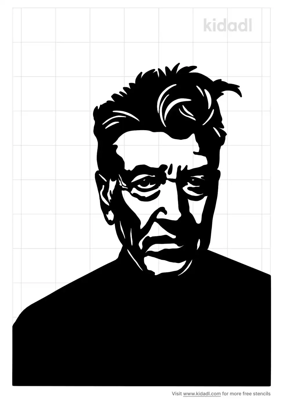 David Lynch Stencil