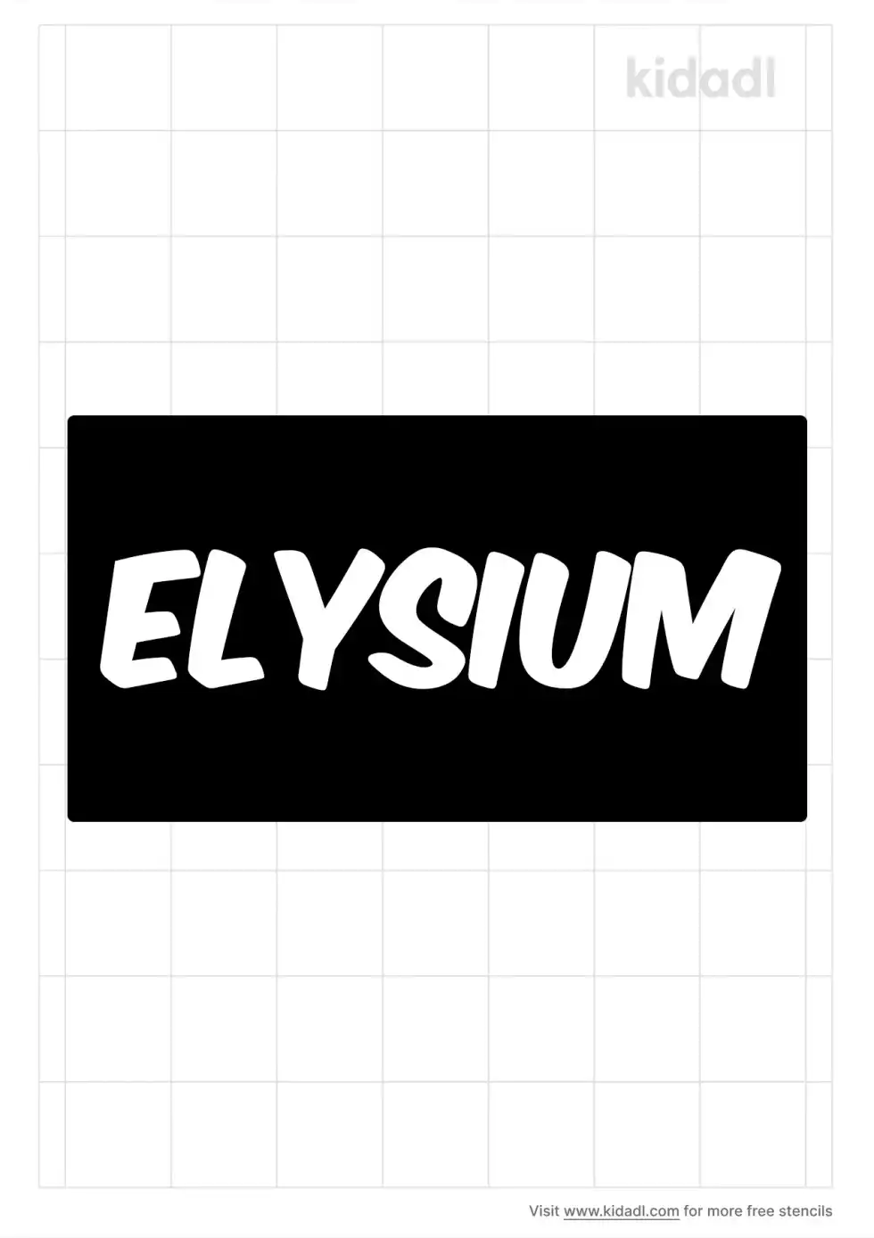 Elysium Stencil