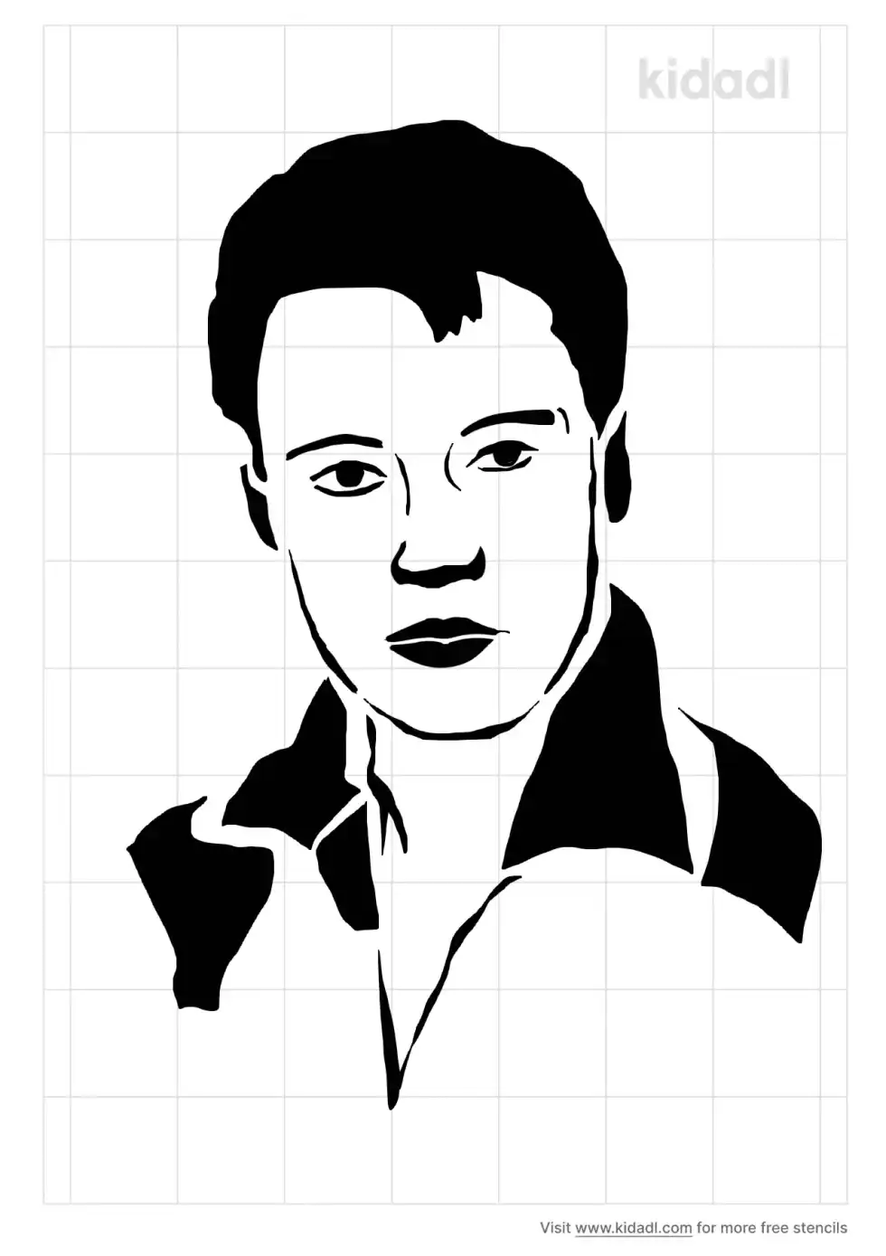 Elvis Stencil