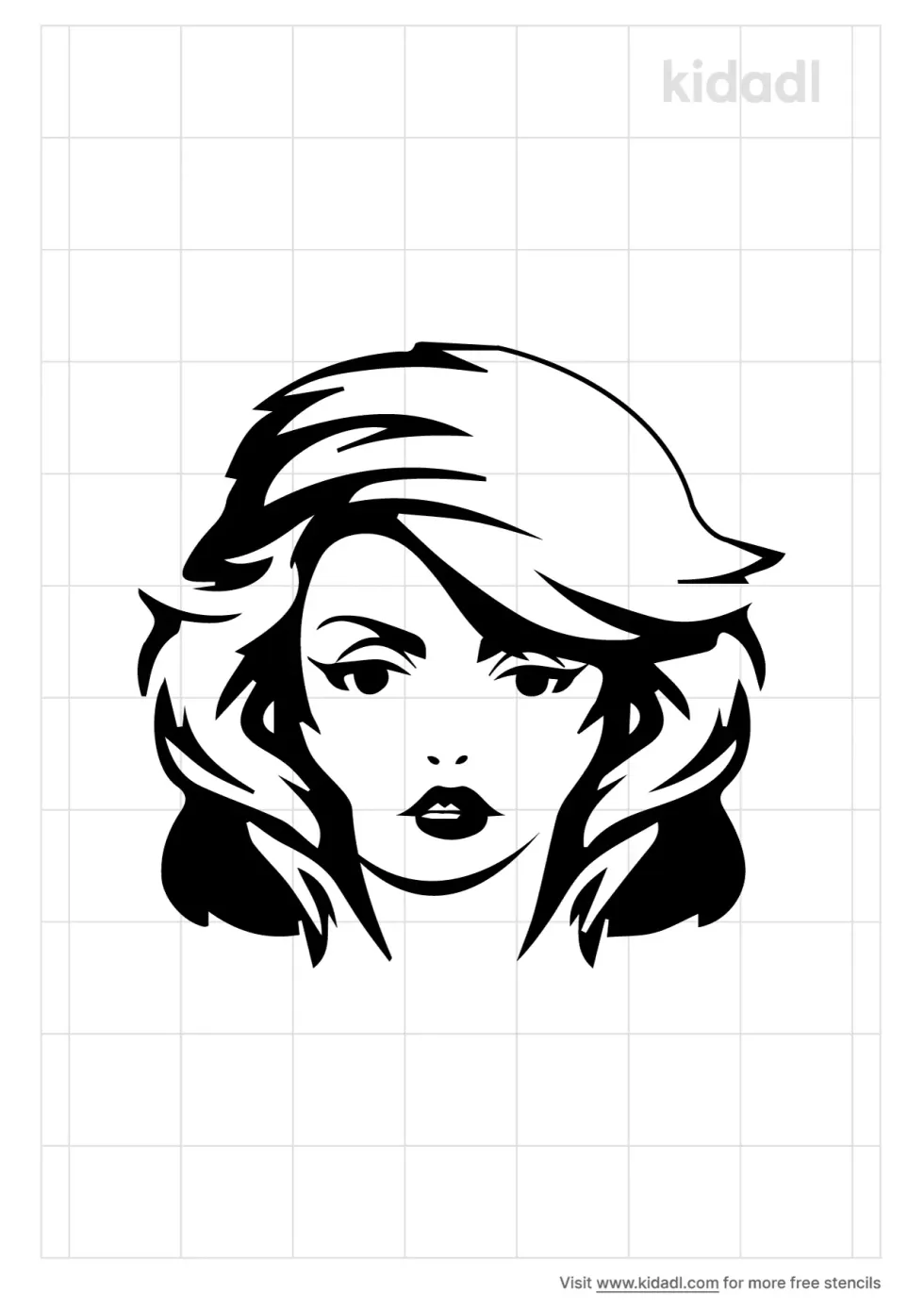 Debbie Harry Stencil