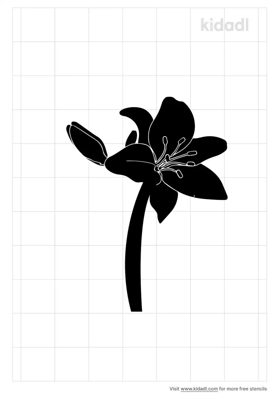 Day Of The Dead Cross Stencil