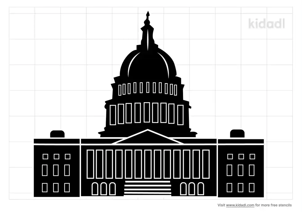 Denver Capitol Dome Stencil