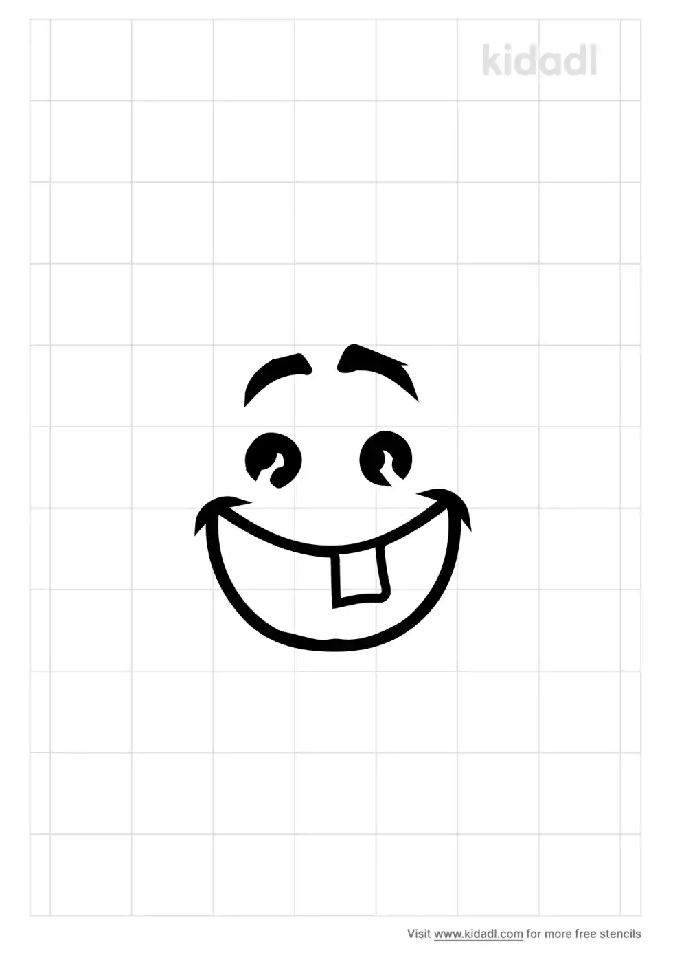 Dentist Pumpkin Stencil