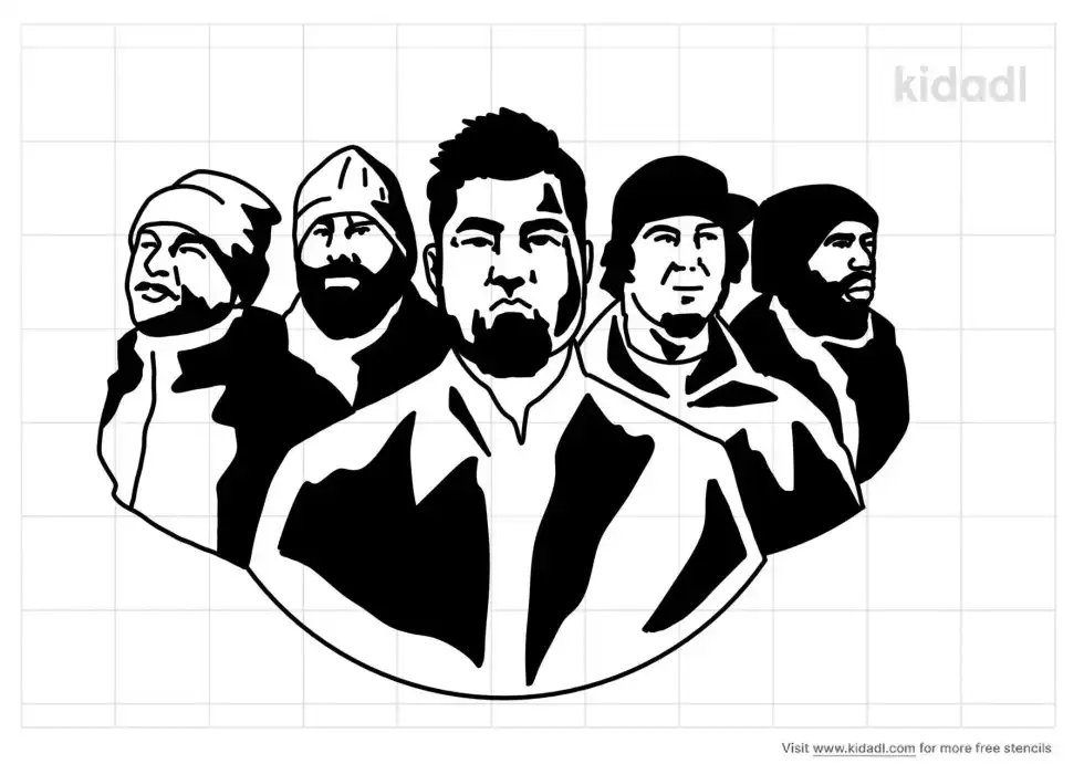Deftones Stencil