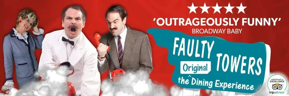 Get Tickets To Faulty Towers: The Dining Experience In London!