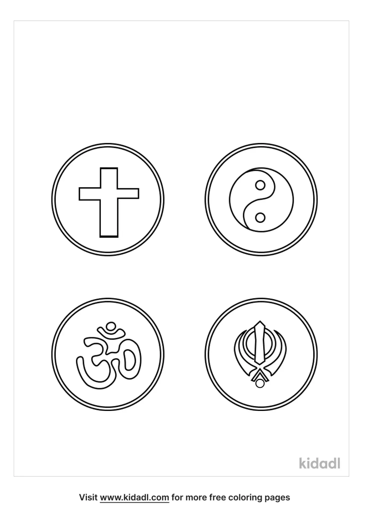Religious Symbol Circle