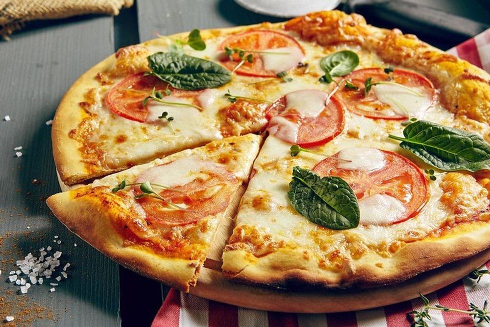Italian Classic Margarita Pizza.