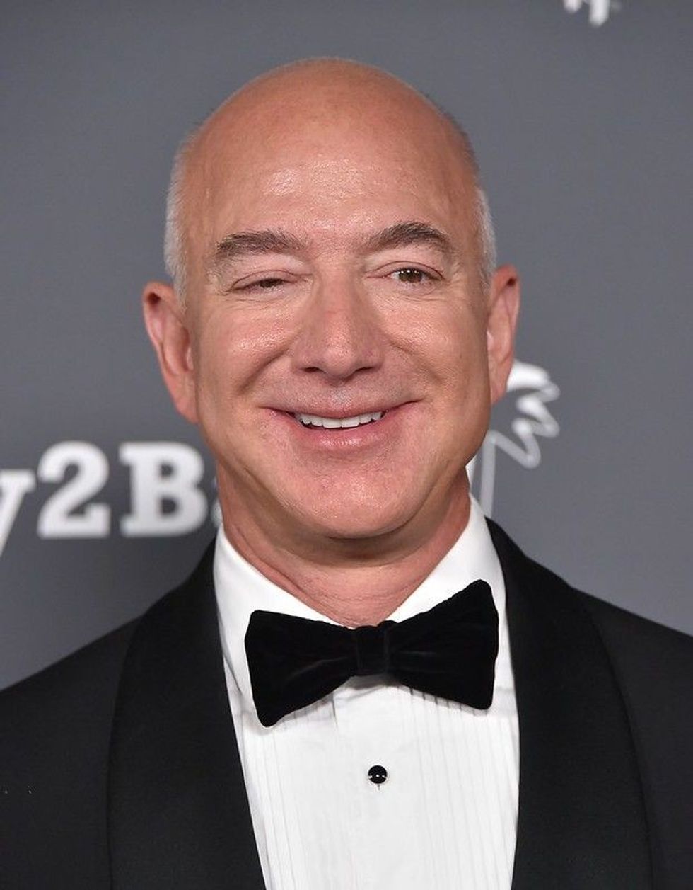 Jeff Bezos at Baby2Baby 10 Year Gala in West Hollywood, CA