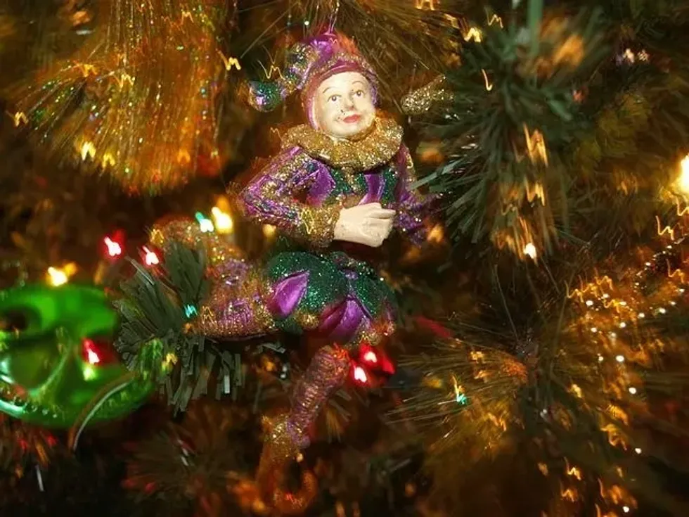 Jesters often commented on important matters in a light hearted manner.