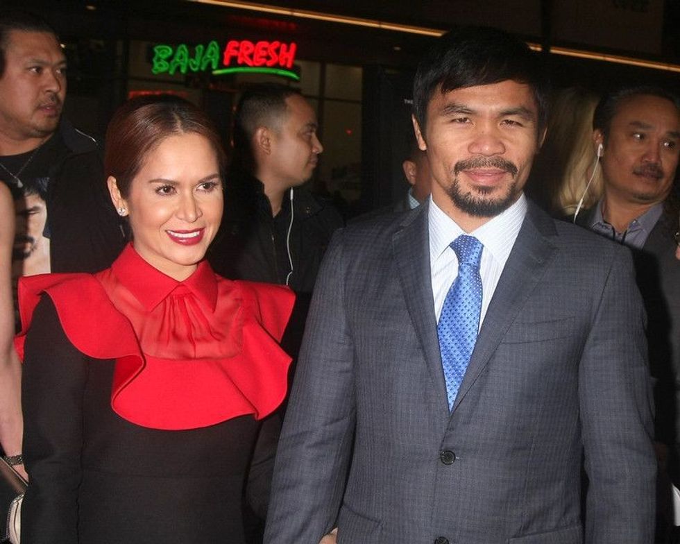 Jinkee Pacquiao belongs to a conservative family and was once the vice governor of the Sarangani province.