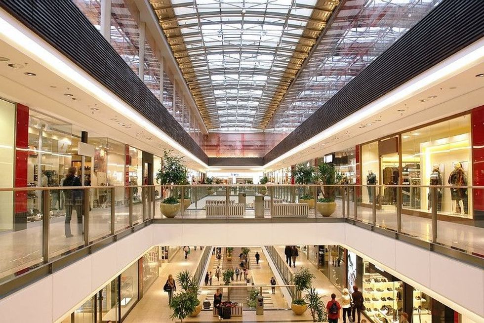 Kids shop in mall