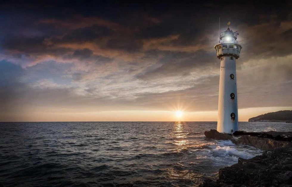 lighthouse involve light and sound signals
