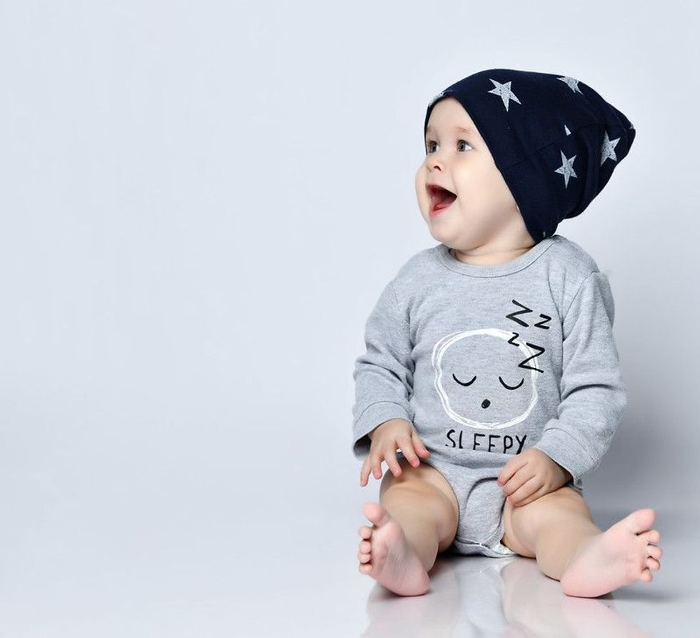 Little baby boy toddler in grey - Nicknames