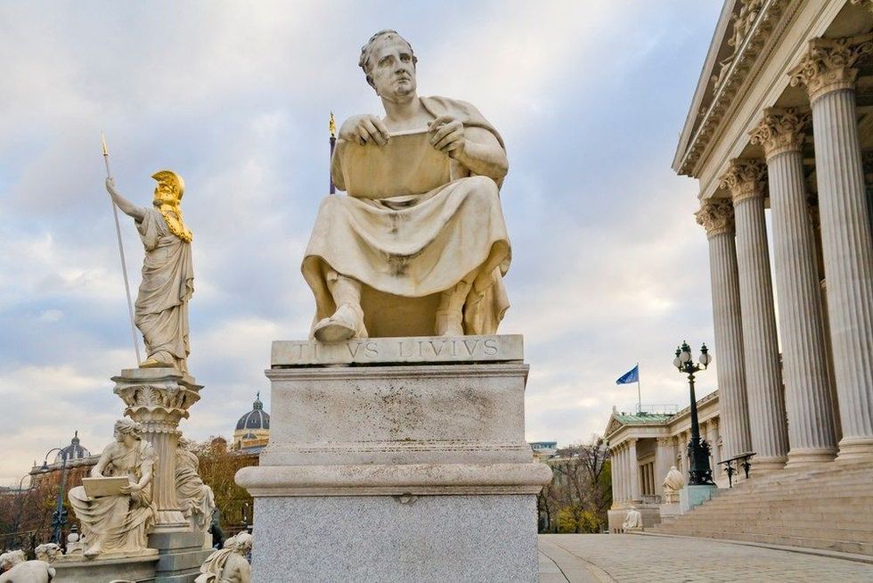 Livy was a Roman historian who wrote the history of Rome.