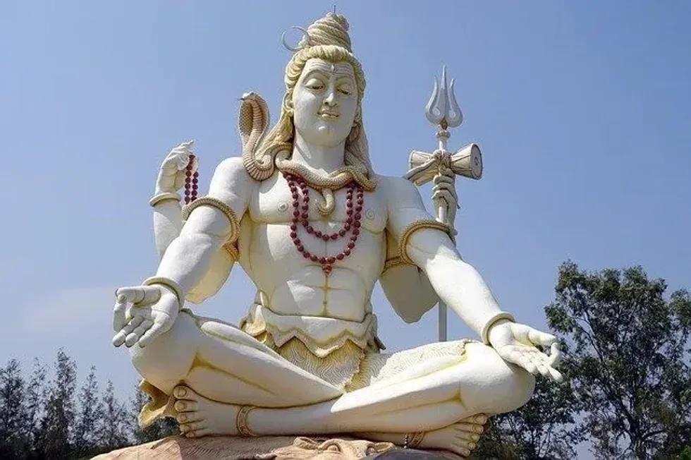 Lord Nataraja is said to be the dancing form of Lord Shiva.