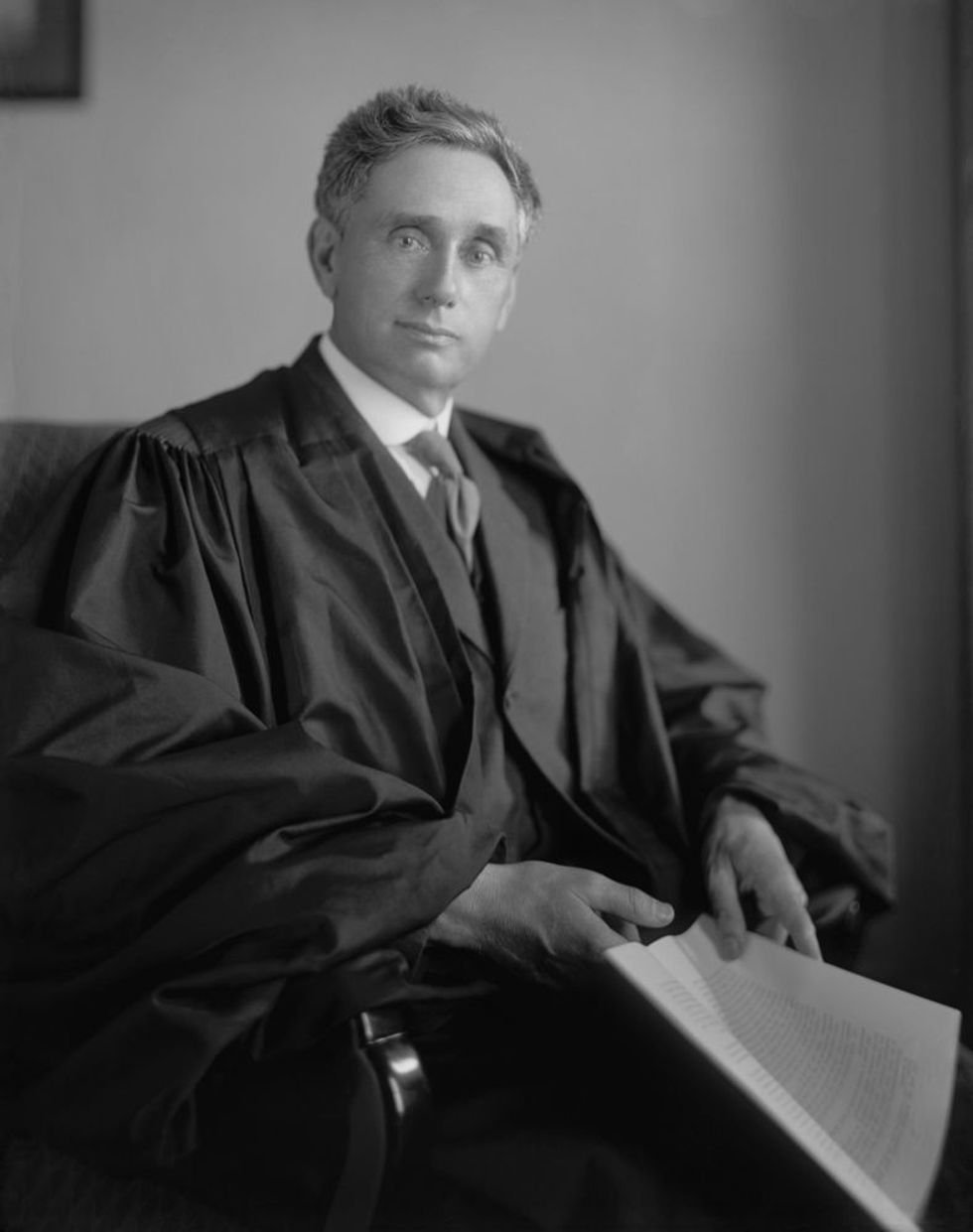 Louis Brandeis, was appointed to the U.S. Supreme Court by Woodrow Wilson in 1916.