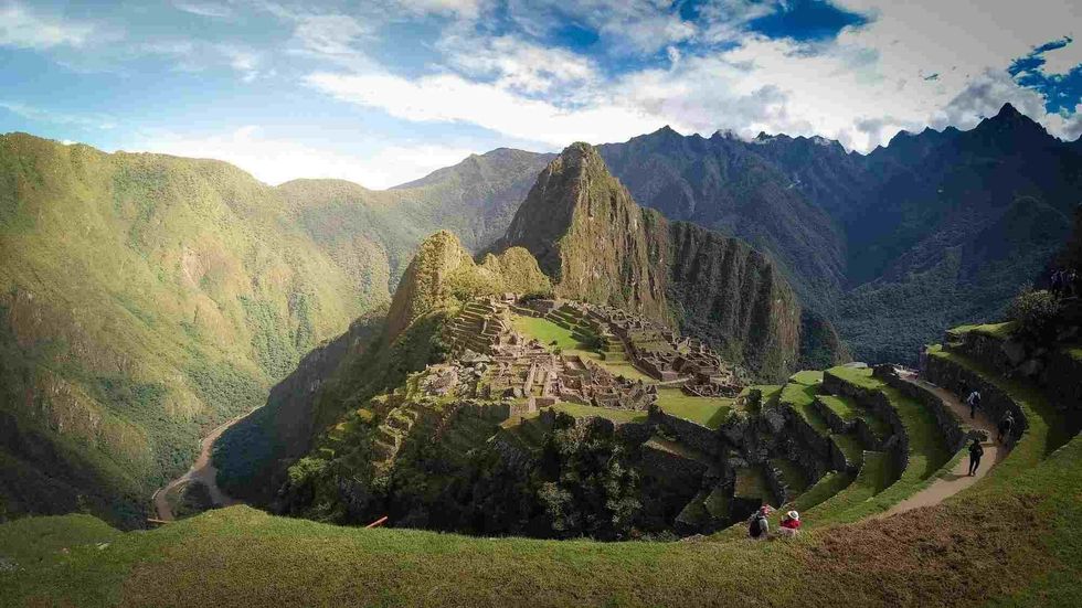 Machu Picchu is an Inca citadel