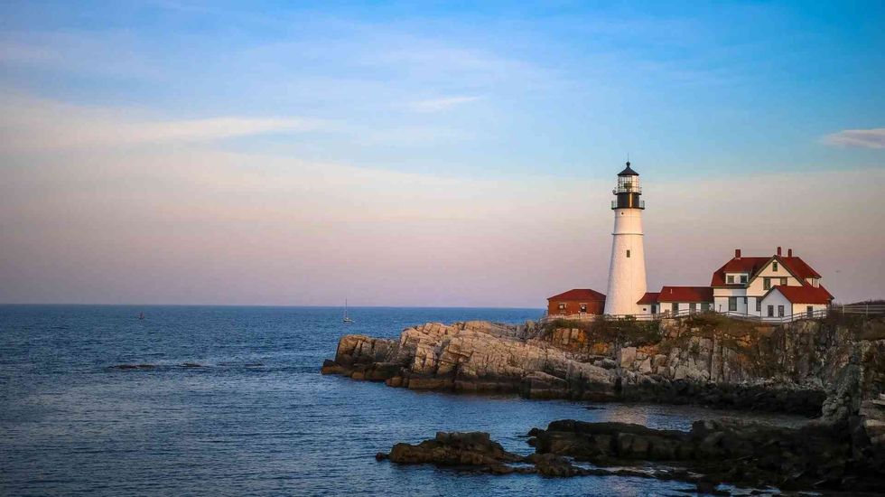 Maine is the North Easternmost state of the United States of America