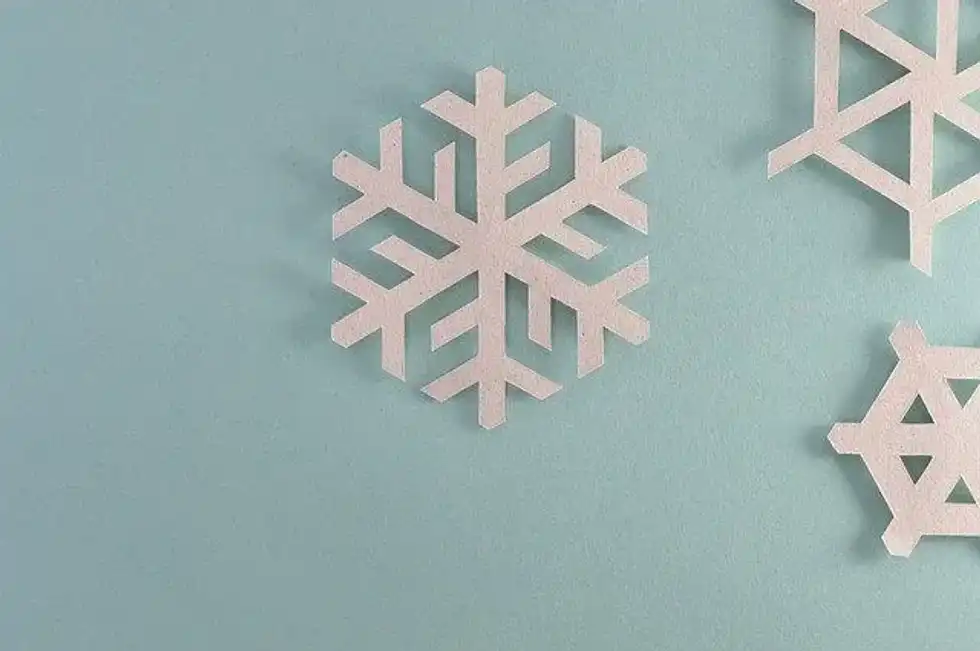 Make Cut Out Snowflakes Day is one of the holidays dedicated to the use of paper folding art for creating a unique design.