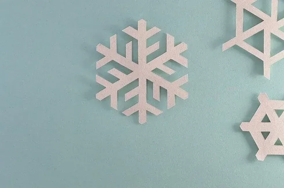 Make Cut Out Snowflakes Day is one of the holidays dedicated to the use of paper folding art for creating a unique design.