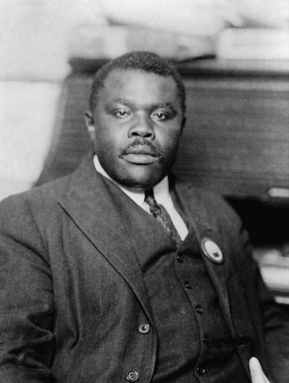 Marcus Garvey, Jamaican Black Nationalist and Separatist, ca. 1920.