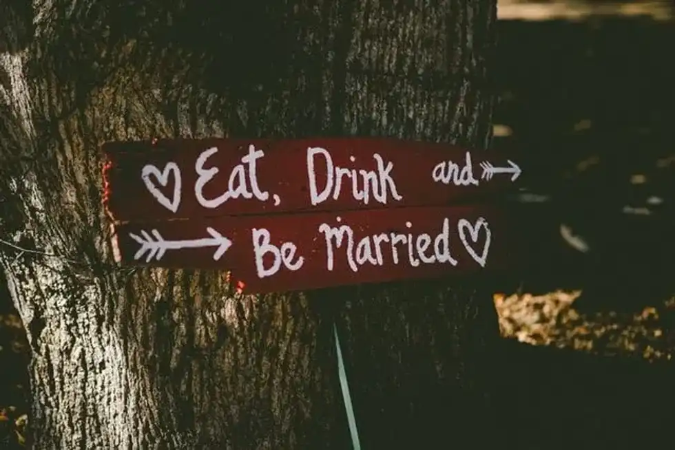 Marriage is a reward for believing in love.