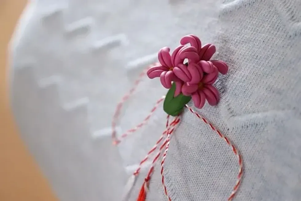 Martisor is celebrated in the same week as Women's day across the urban areas of Romania.