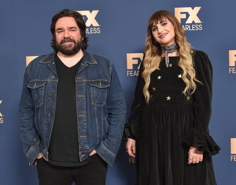 Matt Berry and Natasia Demetriou arrives for ‘The Way Back’ World Premiere 